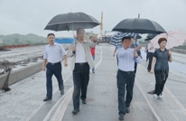 焦伟侠来渠调研重点项目建设