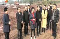 苟小莉督导在建重点项目建设进度