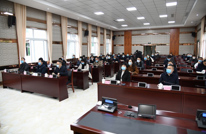 渠县组织收听收看全省决战决胜脱贫攻坚工作推进会视频会议
