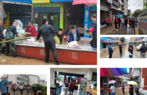 我县迎今年最大洪水 党员干部全力应对
