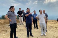 王飞调研督导卷硐片区非煤矿山生态环境整治工作