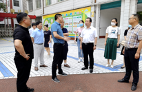 渠县政协调研渠县第二小学工作