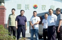 王剑带队调研水产养殖业发展情况