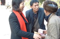 温暖送到清贤村