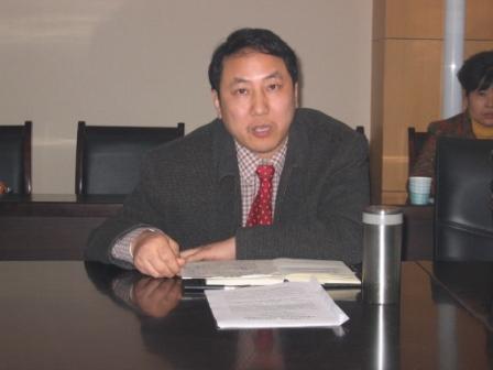 县委宣传部副部长楚昌鸿就整风工作有关宣传报道发表讲话