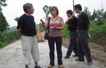 农村公路建设“姊妹花”