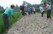 渠县射洪乡村村修公路