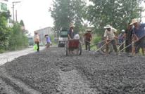 望石路整治工程进展顺利