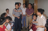 马军等领导看望出席我县第十二次团代会代表