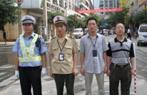 渠城交通秩序整治初战告捷