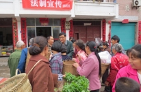 定远乡开展街头法制宣传