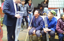 拱市乡开展全国助残日活动