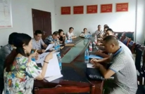 渠县农林局领导深入乡镇督导调研精准扶贫工作