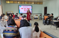 渠县望溪镇初级中学举行第113个“三八”国际劳动妇女节女教职工座谈会