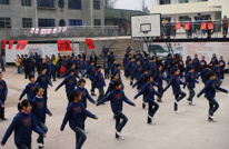 白兔小学举行第三届冬季运动会