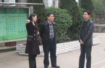 吴强、刘春到天星一校调研指导学校工作