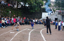 有庆中学：举办第六届冬季田径运动会