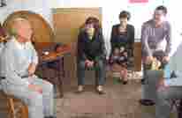 鹤林乡看望慰问退休老教师