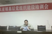 天星镇召开基层党建工作培训会