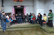 岩峰司法所开展送法进村入户活动