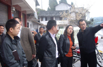 县领导到渠北乡调研党的群众路线教育实践活动开展情况