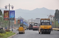 三汇镇彩亭大道竣工喜迎彩亭盛会