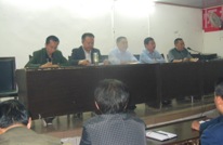 岩峰镇传达贯彻全县党的群众路线教育第二轮推进会议精神