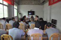 三汇镇组织学习《习近平谈作风建设：关系人心向背，关系党的生死存亡》