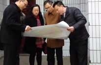 县领导到三汇镇调研危房改造工作