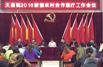 天星镇召开2016年度新型农村合作医疗工作会议