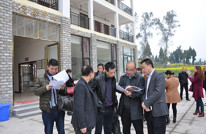 县纪委领导带队到三汇镇参观廉政食堂建设