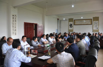 渠县部分乡镇依法治理工作座谈会在三汇镇召开