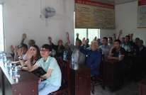 天星镇八濛村召开党员发展对象转为预备党员大会