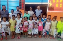 团县委来大义乡开展留守儿童慰问活动