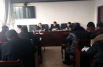 柏水乡召开乡村干部工作会