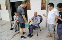 三汇镇开展慰问退在役军人活动