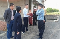 镇领导调研辣椒产业