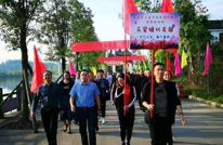 天星镇组团参加渠县2019年第二届中国农民丰收节技能运动会