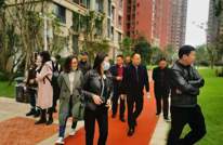 县委组织部联合西华师范大学到天星街道调研基层治理工作