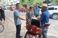 岩峰镇开展道路交通安全专项整治行动