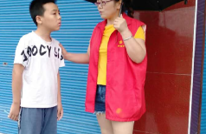 岩峰镇：私自下河不安全，网格见了忙宣传