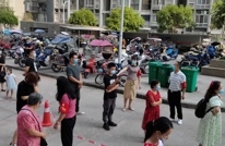 渠江街道纪检干部战“疫线”，保平安