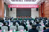 渠县代表团审议市政府工作报告