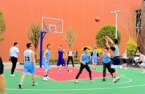 学习贯彻习近平新时代中国特色社会主义思想专题研讨班举行篮球友谊赛
