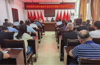 岩峰镇召开整治群众身边不正之风和腐败问题工作推进会