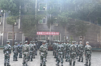 展风采 聚士气 强担当 李渡镇开展2024年民兵整组点验