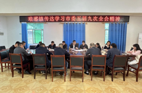 琅琊镇传达学习市委五届九次全会精神