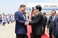 习近平抵达河内对越南进行国事访问