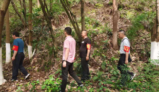 渠南街道全力筑牢森林防灭火安全屏障