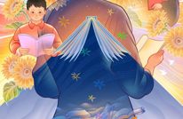 亲爱的老师，祝您节日快乐！